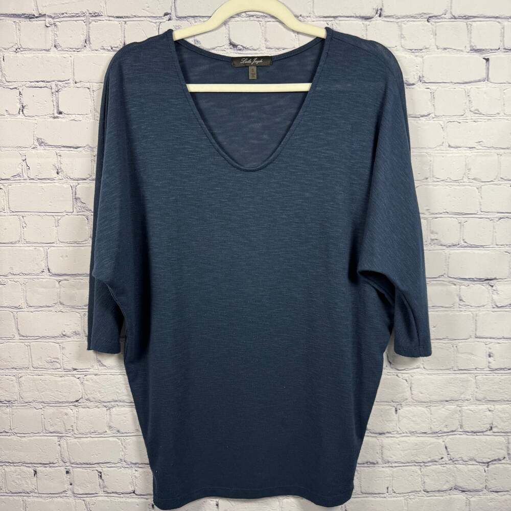 Laila Jayde Bowie 3/4 Sleeve Dolman Knit Top Size Small - Picture 2 of 6